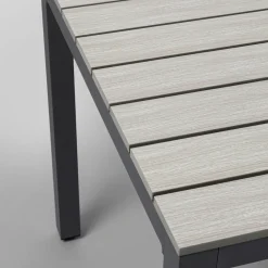 Best Eettafel Sorrento Grey 80x80cm Kasten|Tuinmeubelen