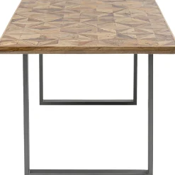 Store Eettafel Stars Ruwstaal 180x90cm Kasten|Tafels