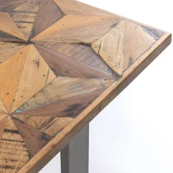 Store Eettafel Stars Ruwstaal 180x90cm Kasten|Tafels
