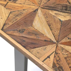 Store Eettafel Stars Ruwstaal 180x90cm Kasten|Tafels