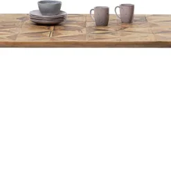 Store Eettafel Stars Ruwstaal 180x90cm Kasten|Tafels
