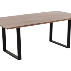 Best Eettafel Symphony Donker Zwart 200x100cm Kasten|Tafels