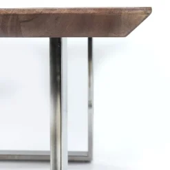 Clearance Eettafel Symphony Donker Chroom 160x80cm Kasten|Tafels
