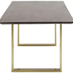 Outlet Eettafel Symphony Donker Messing 160x80cm Kasten|Tafels