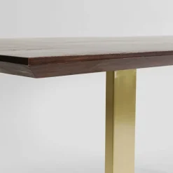 Outlet Eettafel Symphony Donker Messing 160x80cm Kasten|Tafels