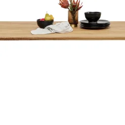 Outlet Eettafel Symphony Oak Cross Black 180x90cm Kasten|Tafels