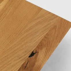 Outlet Eettafel Symphony Oak Cross Black 180x90cm Kasten|Tafels
