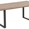 Cheap Eettafel Symphony Ruwstaal 160x80cm Kasten|Tafels