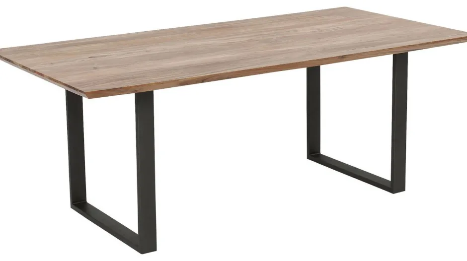 Cheap Eettafel Symphony Ruwstaal 160x80cm Kasten|Tafels
