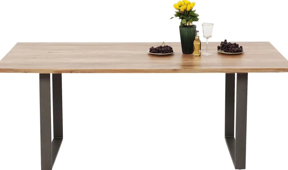 Cheap Eettafel Symphony Ruwstaal 160x80cm Kasten|Tafels