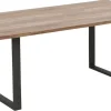 Cheap Eettafel Symphony Ruwstaal 180x90cm Kasten|Tafels