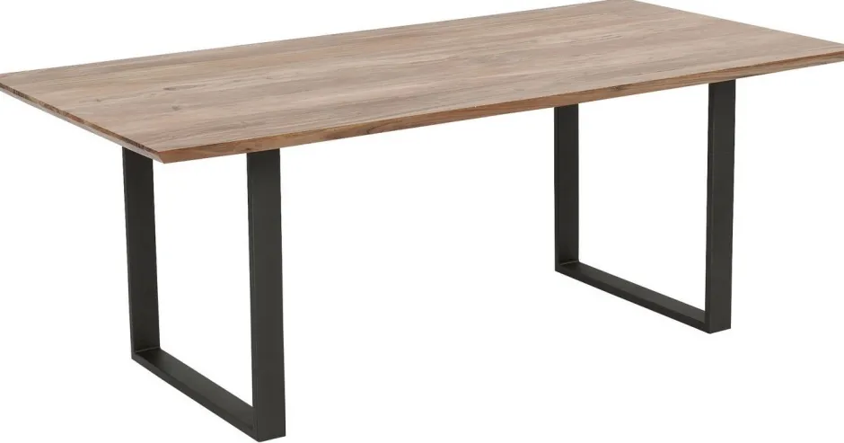 Cheap Eettafel Symphony Ruwstaal 180x90cm Kasten|Tafels