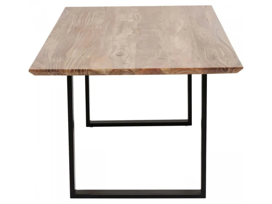 Shop Eettafel Symphony Zwart 160x80cm Kasten|Tafels