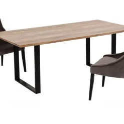 Shop Eettafel Symphony Zwart 160x80cm Kasten|Tafels