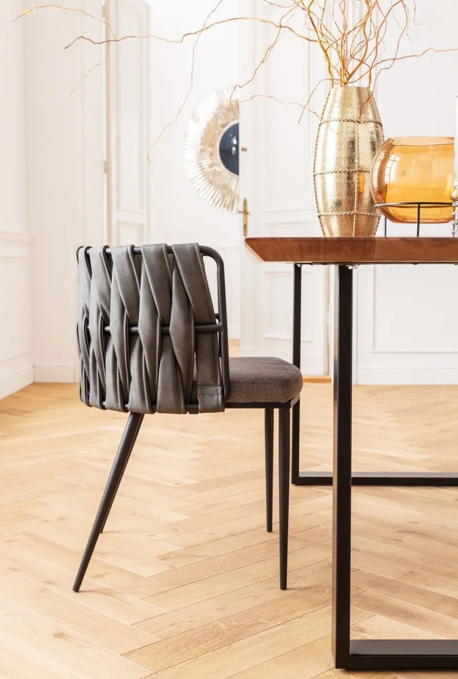 Shop Eettafel Symphony Zwart 160x80cm Kasten|Tafels