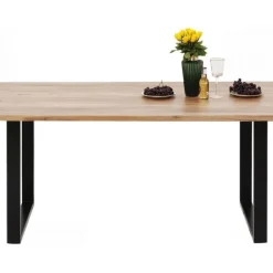 Store Eettafel Symphony Zwart 180x90cm Kasten|Tafels