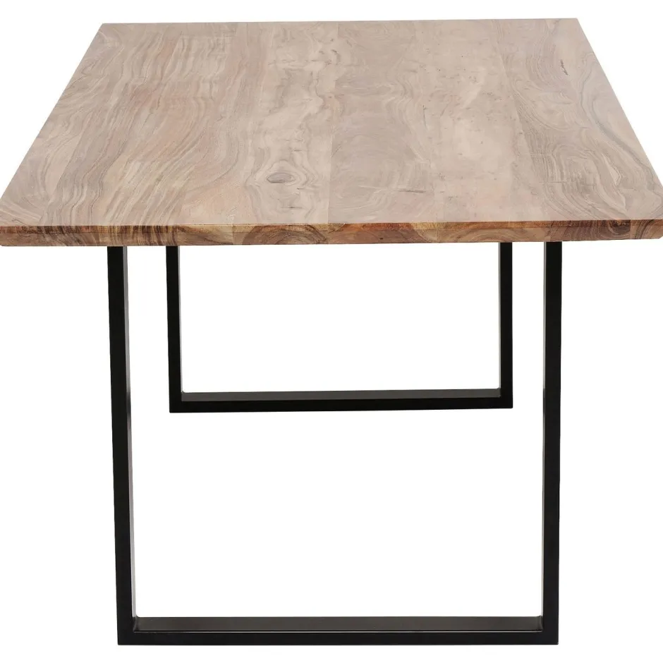 Best Eettafel Symphony Zwart 200x100cm Kasten|Tafels