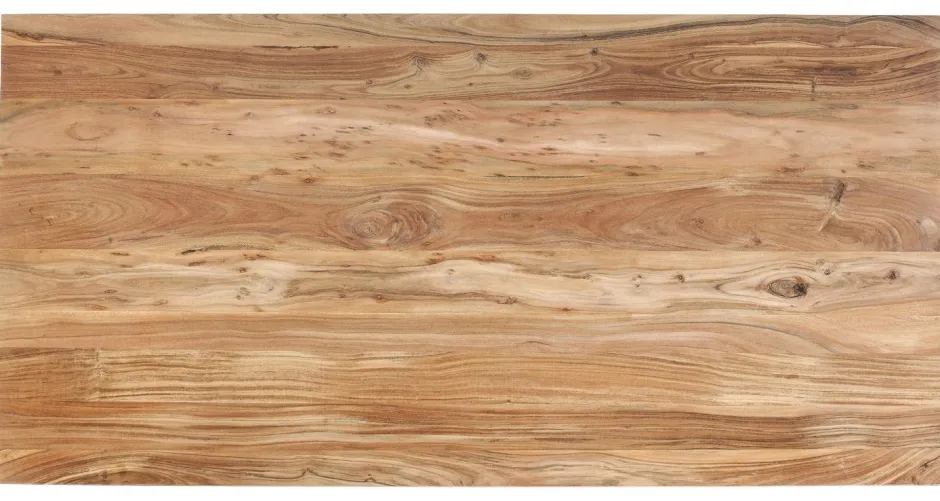 Best Eettafel Symphony Zwart 200x100cm Kasten|Tafels
