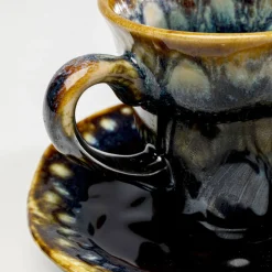 Store Espresso Mok Lio Dark Blue (2/part) Servies & Tafelaccessoires|Kasten