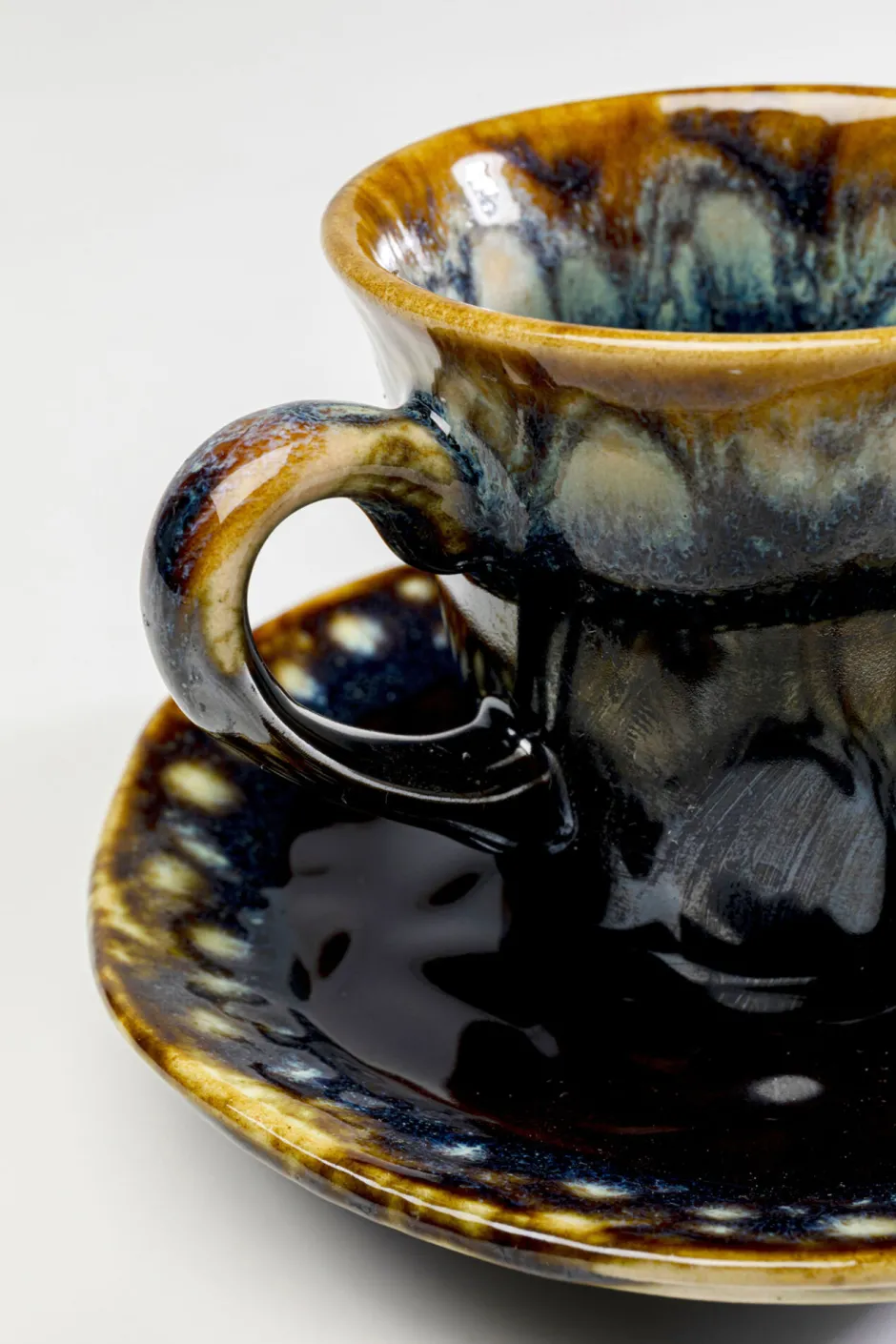 Store Espresso Mok Lio Dark Blue (2/part) Servies & Tafelaccessoires|Kasten