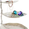 Outlet Etagere Leaf Zilver Opbergers|Kasten