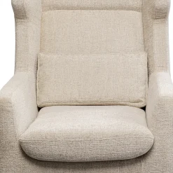 Hot Fauteuil + Hocker Quinn High Beige Kasten|Fauteuils