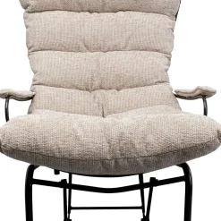 Flash Sale Fauteuil + Hocker Vienna Swing Beige Kasten|Fauteuils