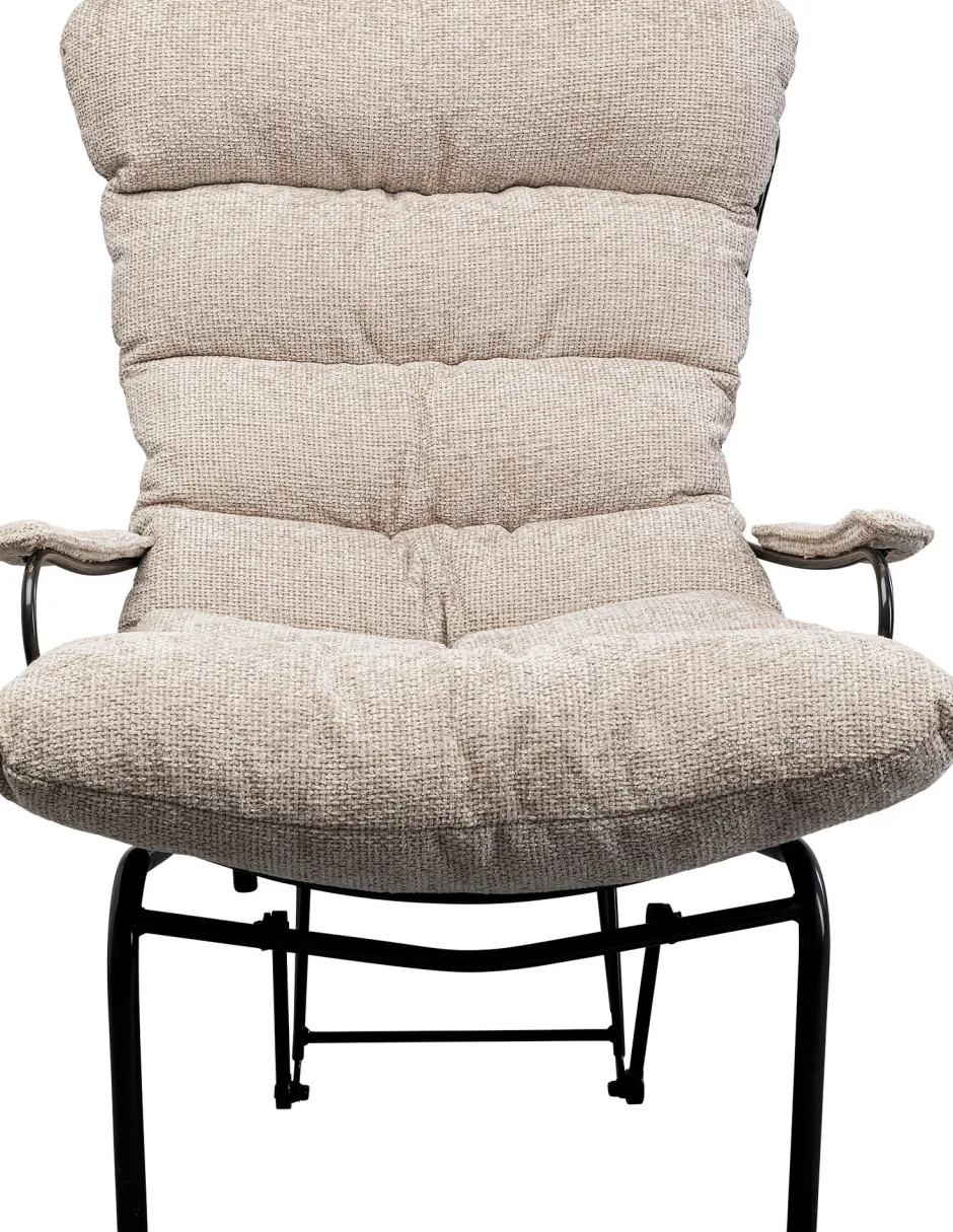 Flash Sale Fauteuil + Hocker Vienna Swing Beige Kasten|Fauteuils