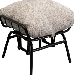 Flash Sale Fauteuil + Hocker Vienna Swing Beige Kasten|Fauteuils