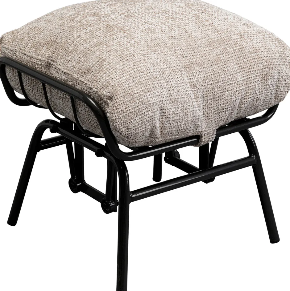 Flash Sale Fauteuil + Hocker Vienna Swing Beige Kasten|Fauteuils