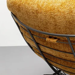 Shop Fauteuil + Hocker Vienna Swing Yellow Kasten|Fauteuils