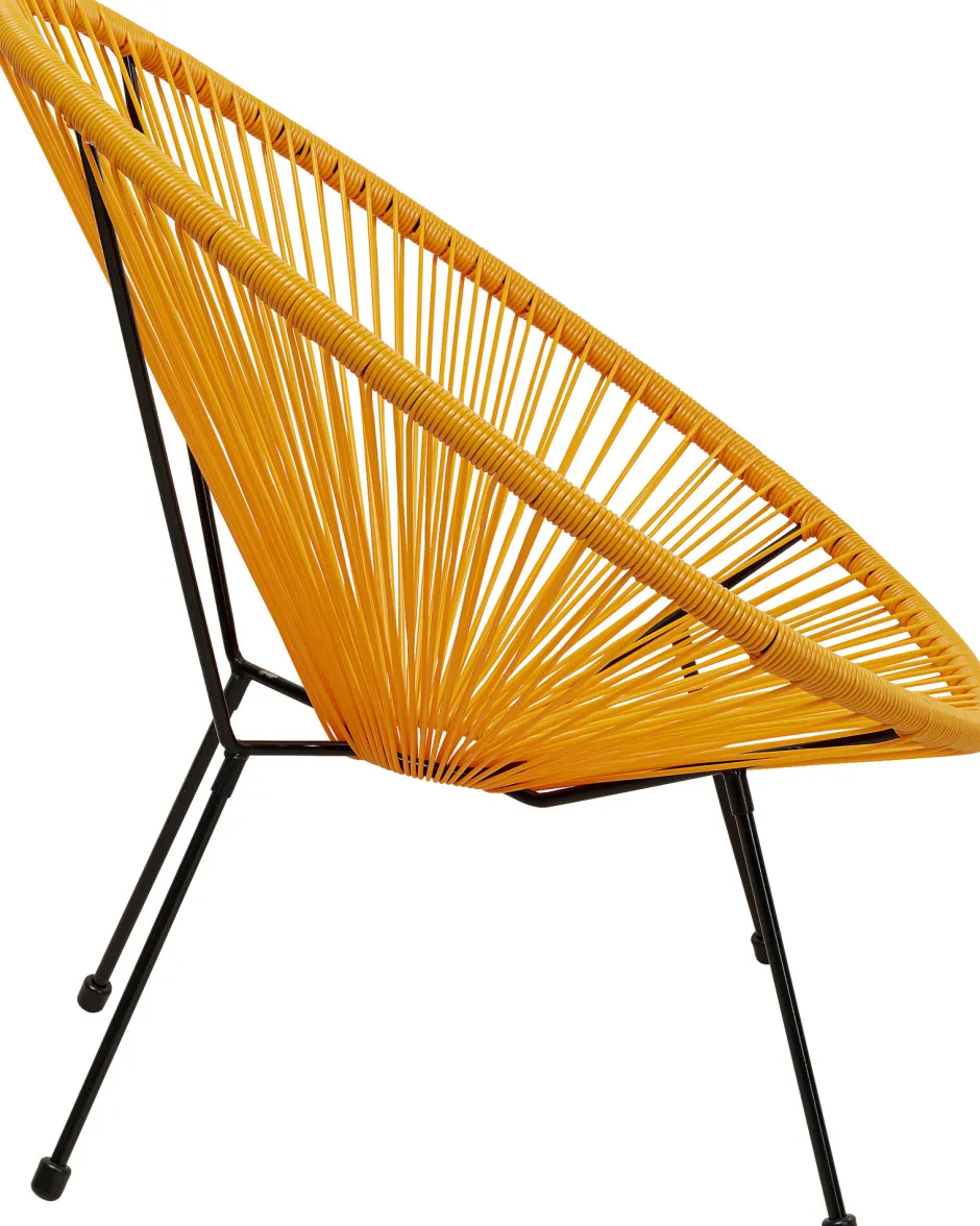 New Fauteuil Acapulco Orange Kasten|Fauteuils