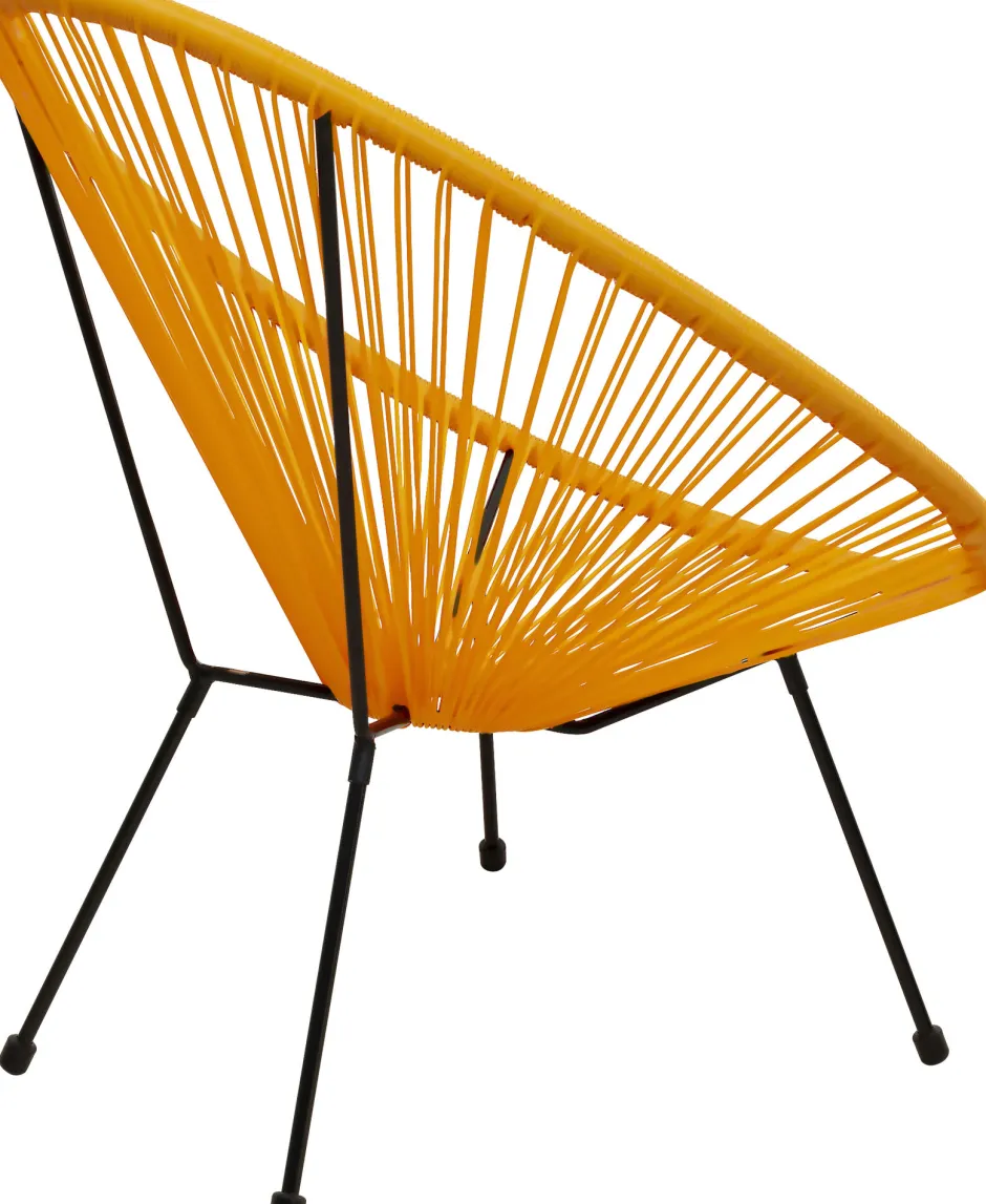 New Fauteuil Acapulco Orange Kasten|Fauteuils