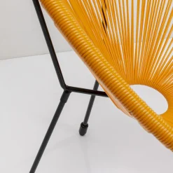 Outlet Fauteuil Acapulco Set Van 2 Oranje Kasten|Tuinmeubelen
