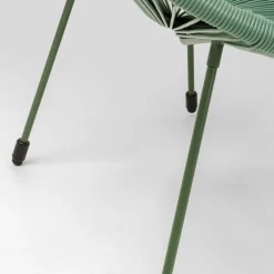 Clearance Fauteuil Acapulco Set Van 2 Mono Groen Kasten|Tuinmeubelen