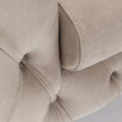 Store Fauteuil Bellissima Velvet Taupe 120cm Kasten|Fauteuils