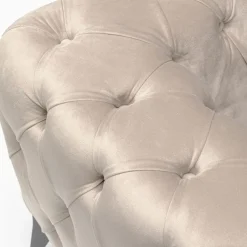 Store Fauteuil Bellissima Velvet Taupe 120cm Kasten|Fauteuils