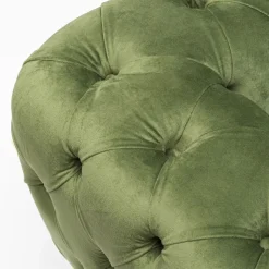 Hot Fauteuil Bellissima Velvet Green 120cm Kasten|Fauteuils