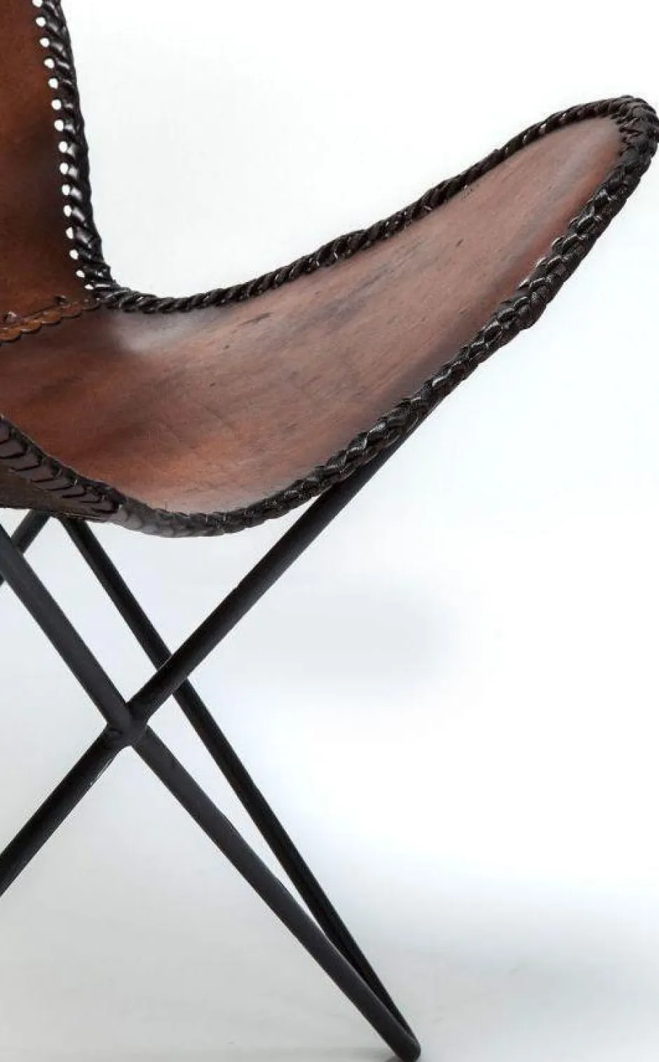 Outlet Fauteuil Butterfly Bruin Econo Kasten|Fauteuils