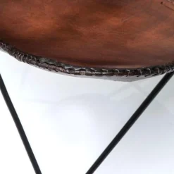 Outlet Fauteuil Butterfly Bruin Econo Kasten|Fauteuils