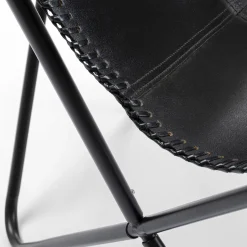 Cheap Fauteuil California Leather Black Kasten|Fauteuils
