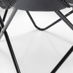 Cheap Fauteuil California Leather Black Kasten|Fauteuils