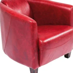 Clearance Fauteuil Cigar Lounge Rood Kasten|Fauteuils