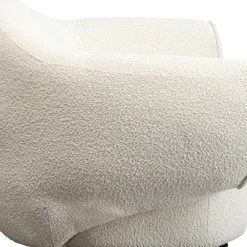 Flash Sale Fauteuil Dreamy Boucle Cream Kasten|Fauteuils