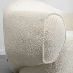 Flash Sale Fauteuil Dreamy Boucle Cream Kasten|Fauteuils