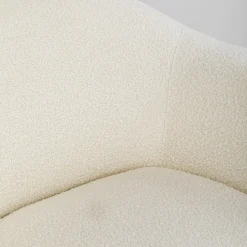 Flash Sale Fauteuil Dreamy Boucle Cream Kasten|Fauteuils