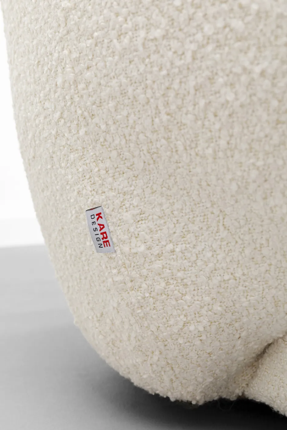 Flash Sale Fauteuil Dreamy Boucle Cream Kasten|Fauteuils