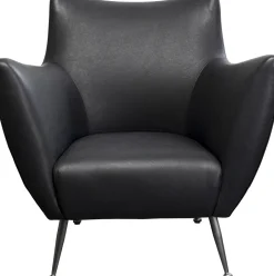 Best Sale Fauteuil Goldfinger Smart Leather Black Kasten|Fauteuils