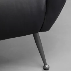 Best Sale Fauteuil Goldfinger Smart Leather Black Kasten|Fauteuils