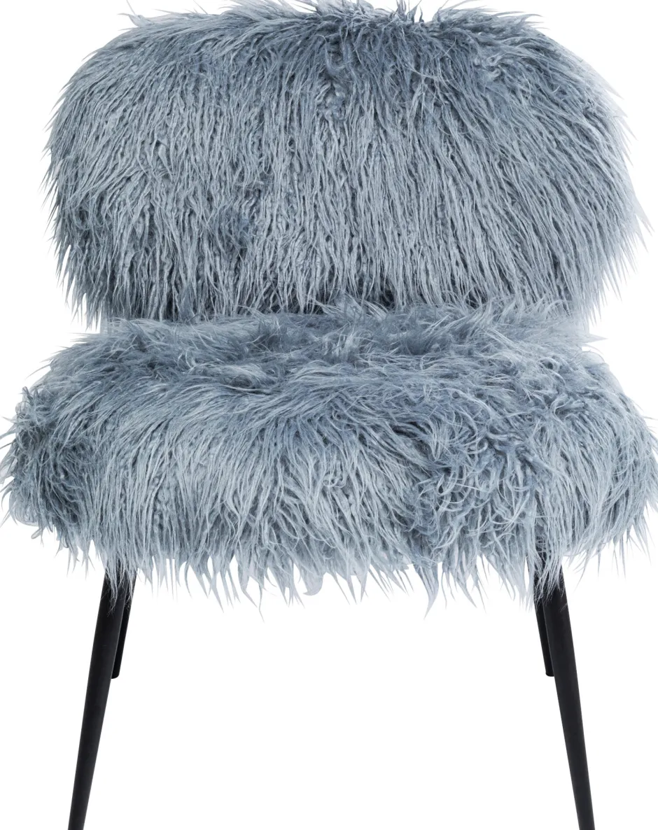 Clearance Fauteuil Hairy Blue Fauteuils|Tuinmeubelen